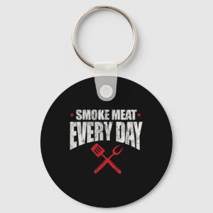 Rauchfleisch Alltag Grillen Grillen Grill Maste Schlüsselanhänger