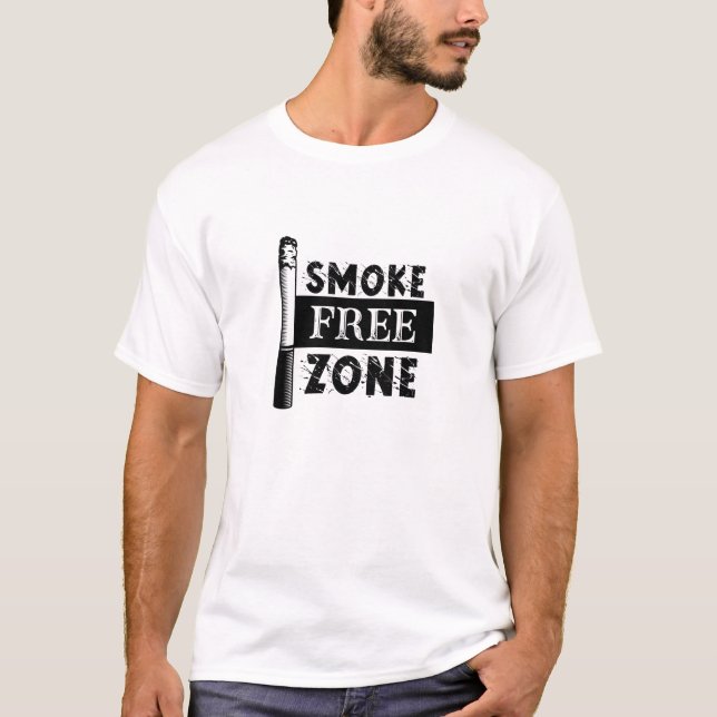 Rauchfreie Zone T-Shirt (Vorderseite)