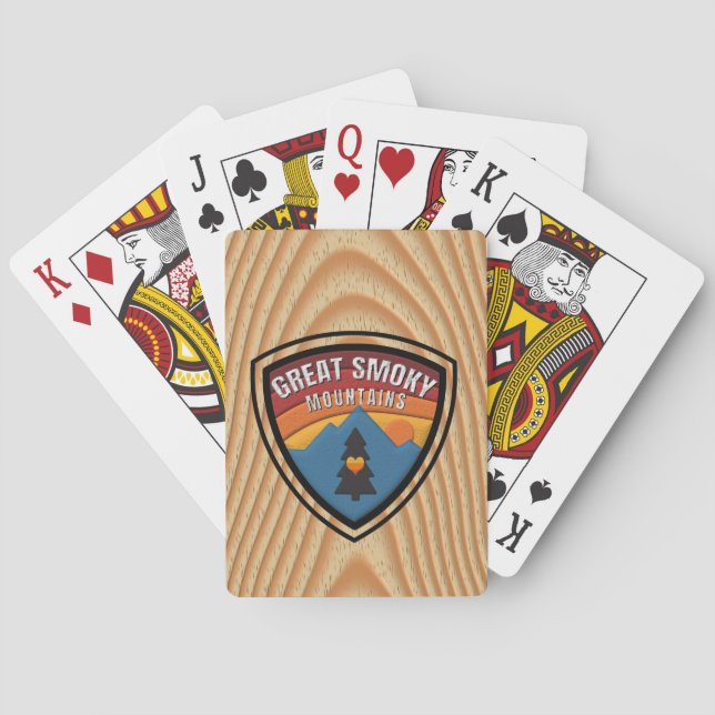 Rauchgebirge Spielkarten (Rückseite)