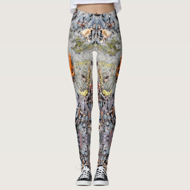 Rauchige BergSalamandar Leggings (Vorderseite)