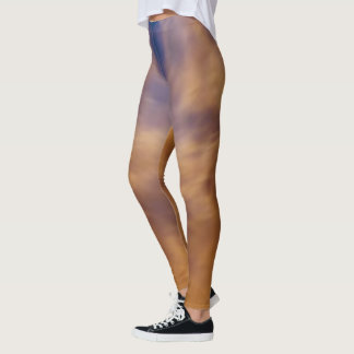 Rauchige Wolken Reflexion Leggings