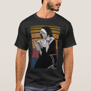 Rauchnonnen Retro-Stil T-Shirt