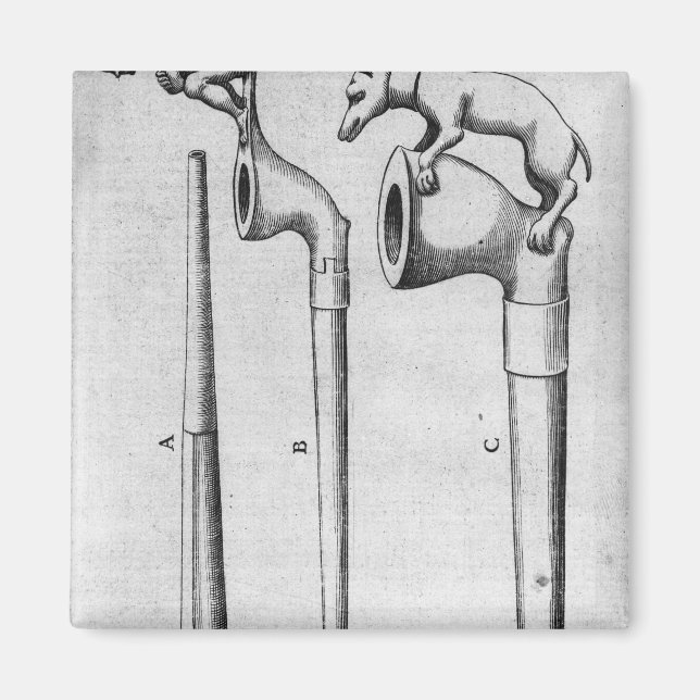 Rauchrohre Magnet (Vorne)