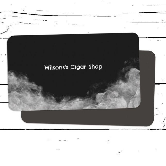 Rauchsalon Visitenkarte (Smoke Shop Vape Business Cards)