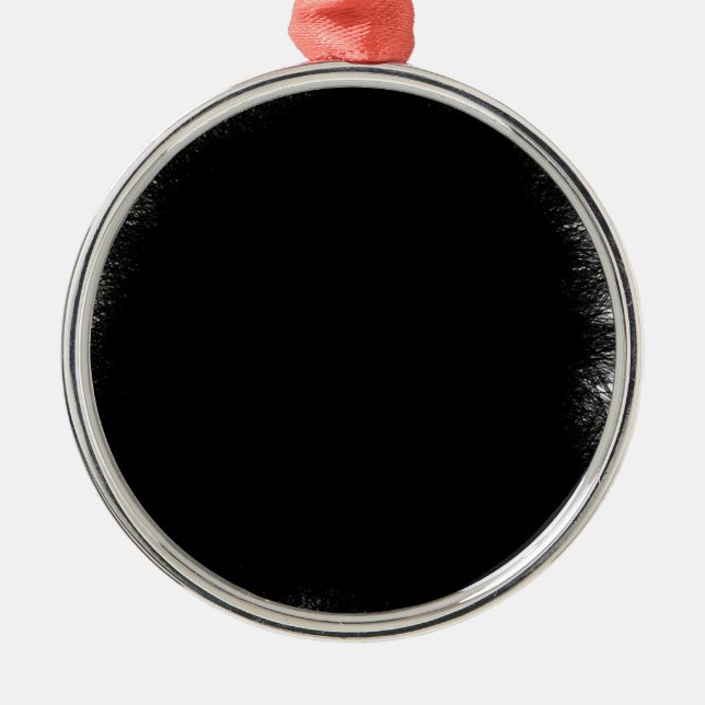 Rauchschwarz Ornament Aus Metall (Vorne)