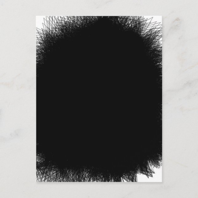 Rauchschwarz Postkarte (Vorderseite)