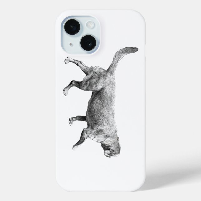 Rauchspur-Schritt Case-Mate iPhone Hülle (Rückseite)