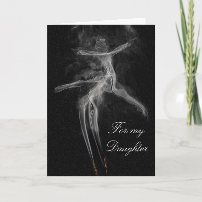 Rauchtänzer Karte (Vorderseite)