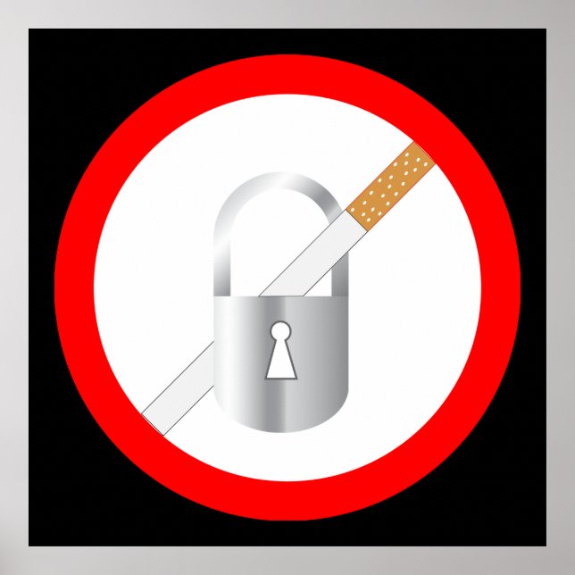 Rauchverbot Poster (Vorne)