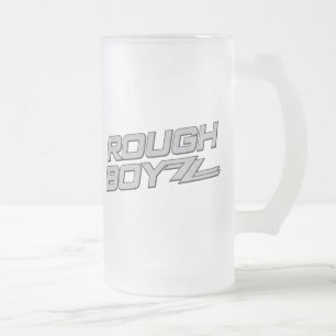 Raue BoyZZ mattierte Bier-Tasse Mattglas Bierglas