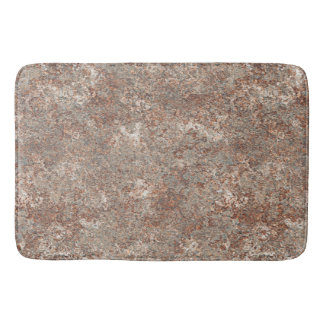 Raue Brown-Granit-Platte Badematte