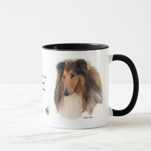 Raue Collie-Geschenke Tasse
