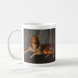raue Collie-Tasse Tasse