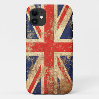 Raue gealterte Vintage britische Flagge Case-Mate iPhone Hülle