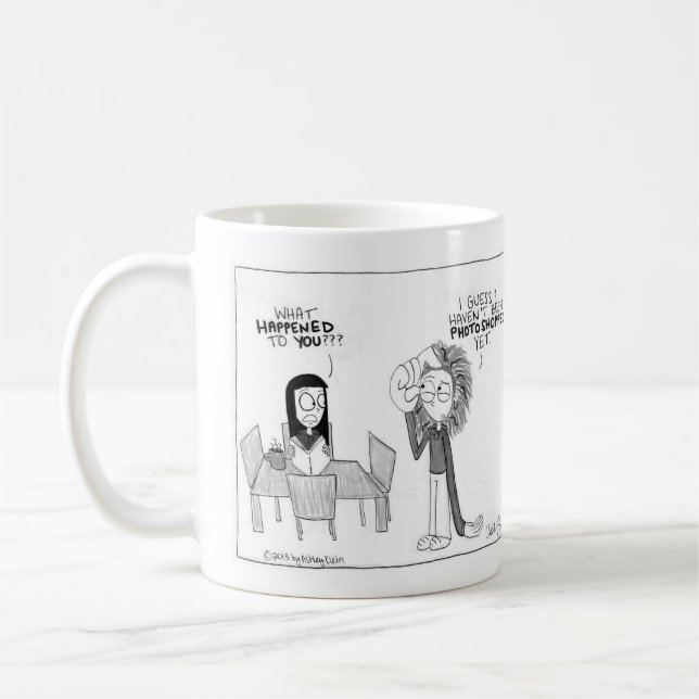 Raue Morgen-Tasse Tasse (Links)
