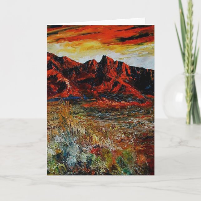 Raue Weisen Karte (Vorderseite)