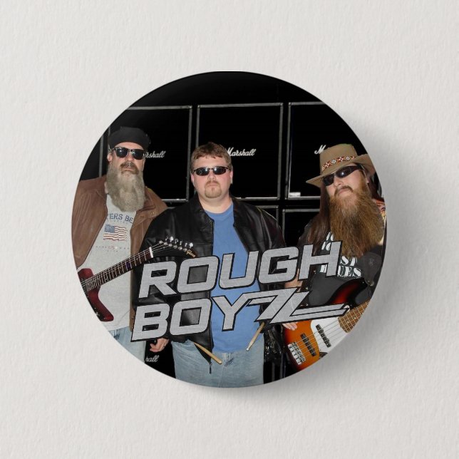 Rauer BoyZZ "BoyZZ" Knopf Button (Vorderseite)