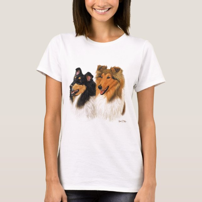 Rauer Collie T-Shirt (Vorderseite)