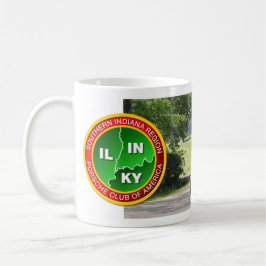 Rauer Fluss-Antrieb Kaffeetasse