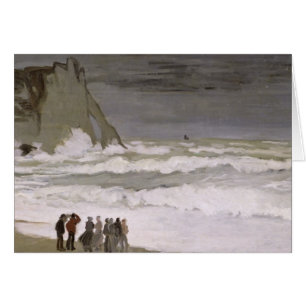 Raues Meer Claude Monets bei Etretat, 1868-69