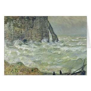 Raues Meer Claude Monets bei Etretat, 1883