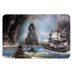 Raues Wasser Magnet