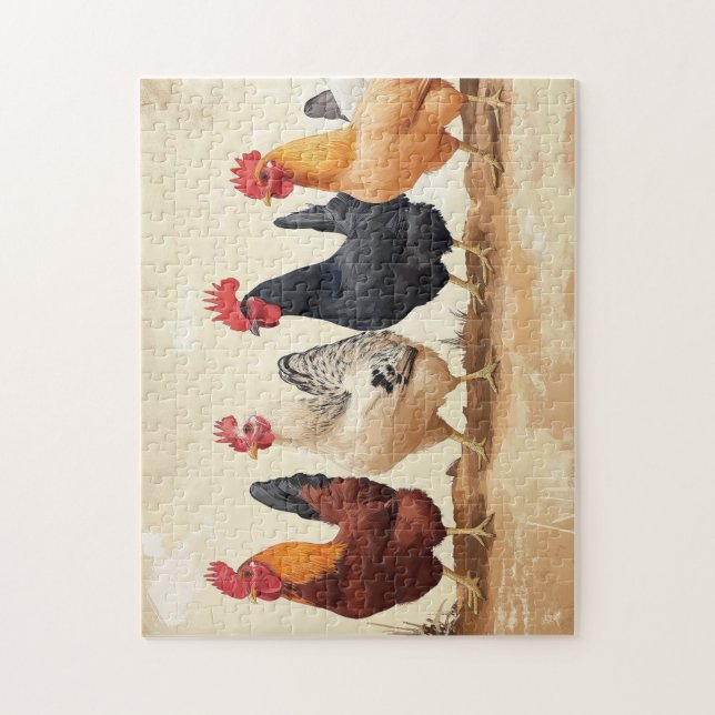 Raufälber in Folge Puzzle (Vertikal)