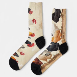 Raufälber in Folge Socken