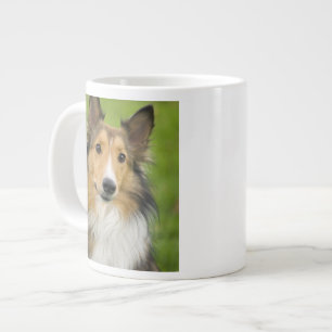 Rauhhaar Collie, Hund Jumbo-Tasse