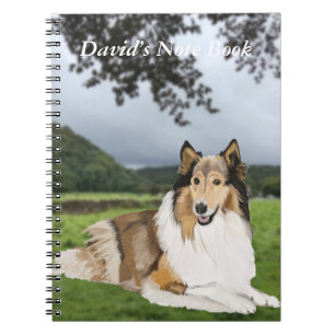Rauhhaar Collie Notizblock
