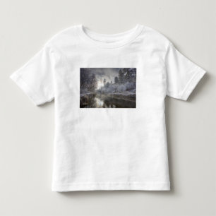 Rauhreif entlang eines Altarms auf Kelly Island Kleinkind T-shirt