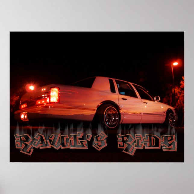Rauls Ride Poster (Vorne)