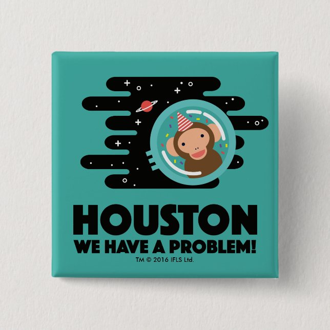 Raum-Affe Button (Vorderseite)