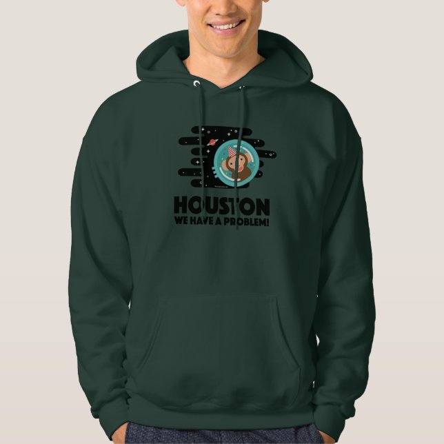 Raum-Affe Hoodie (Vorderseite)