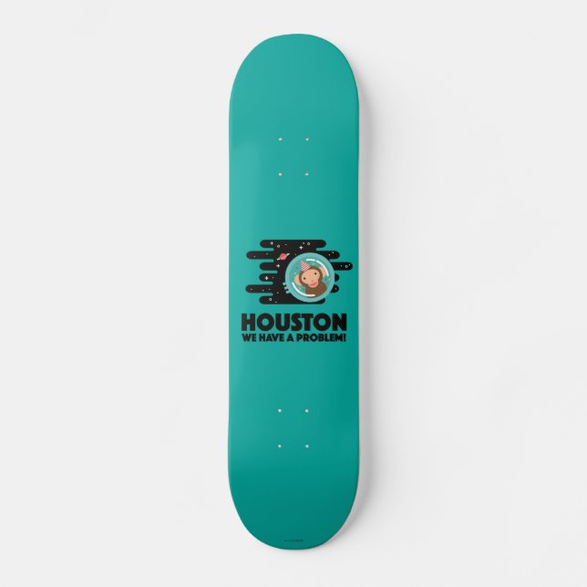 Raum-Affe Skateboard (Vorderseite)