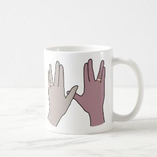 Raum-aliengeek-Nerd-Hochzeits-Liebe-Grafik-Tasse Kaffeetasse