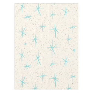 Raum-Alters-Türkis-Sternexplosion-Tischdecke Tischdecke