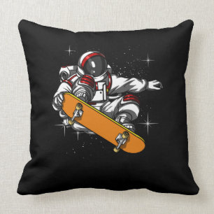 Raum-Astronauten-Skater Skateboarding kosmisch Kissen