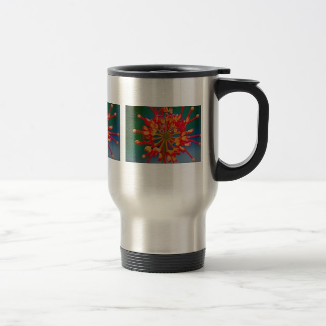 Raum-Blumen-Tasse Reisebecher (Rechts)