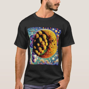 Raum & das Abstrat & der Mond #4 T-Shirt