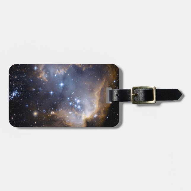 Raum des Sternhaufen-N90 Hubble Gepäckanhänger (Vorderseite horizontal)