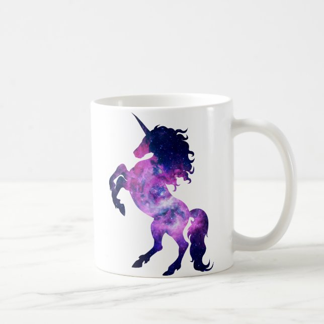 Raum-Einhorn Kaffeetasse (Rechts)