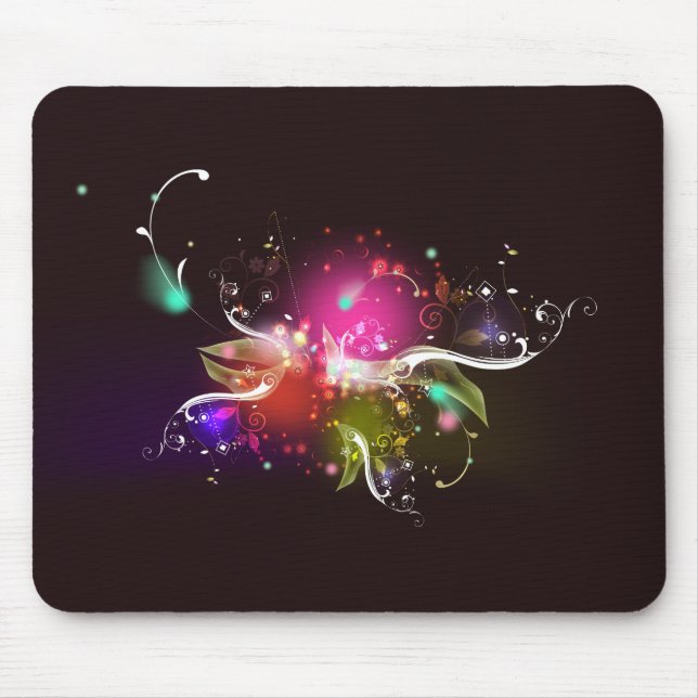 Raum-Flügel: Vektorkunst: Mousepad (Vorne)