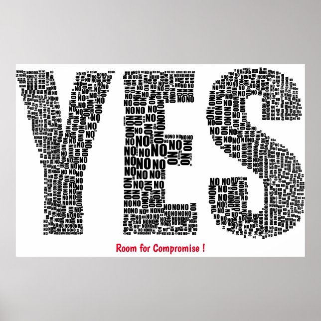 Raum für Comproise Poster (Vorne)