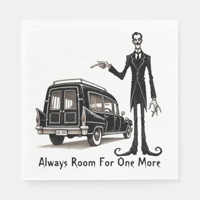 Raum für noch eins serviette (Vorderseite)