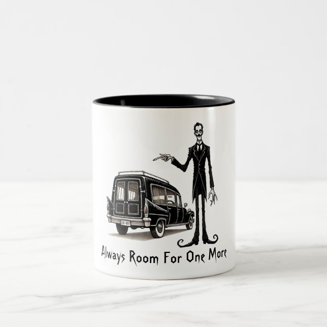 Raum für noch eins zweifarbige tasse (Mittel)