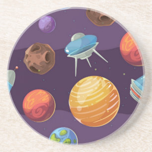 Raum, Himmel, Sterne, Astronomie, Astronaut, Unive Getränkeuntersetzer