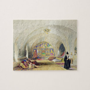 Raum in einem armenischen Kloster, in Jerusalem Puzzle