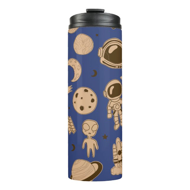 Raum Invasion  Thermosbecher (Vorderseite)