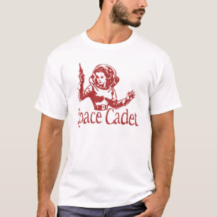 Raum-Kadett-Rot T-Shirt